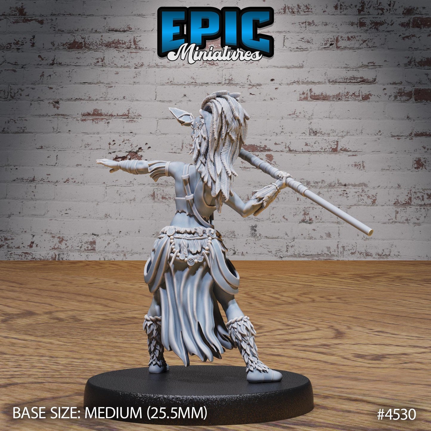 Lion Huntress (3 Variants Available) - Epic Miniatures