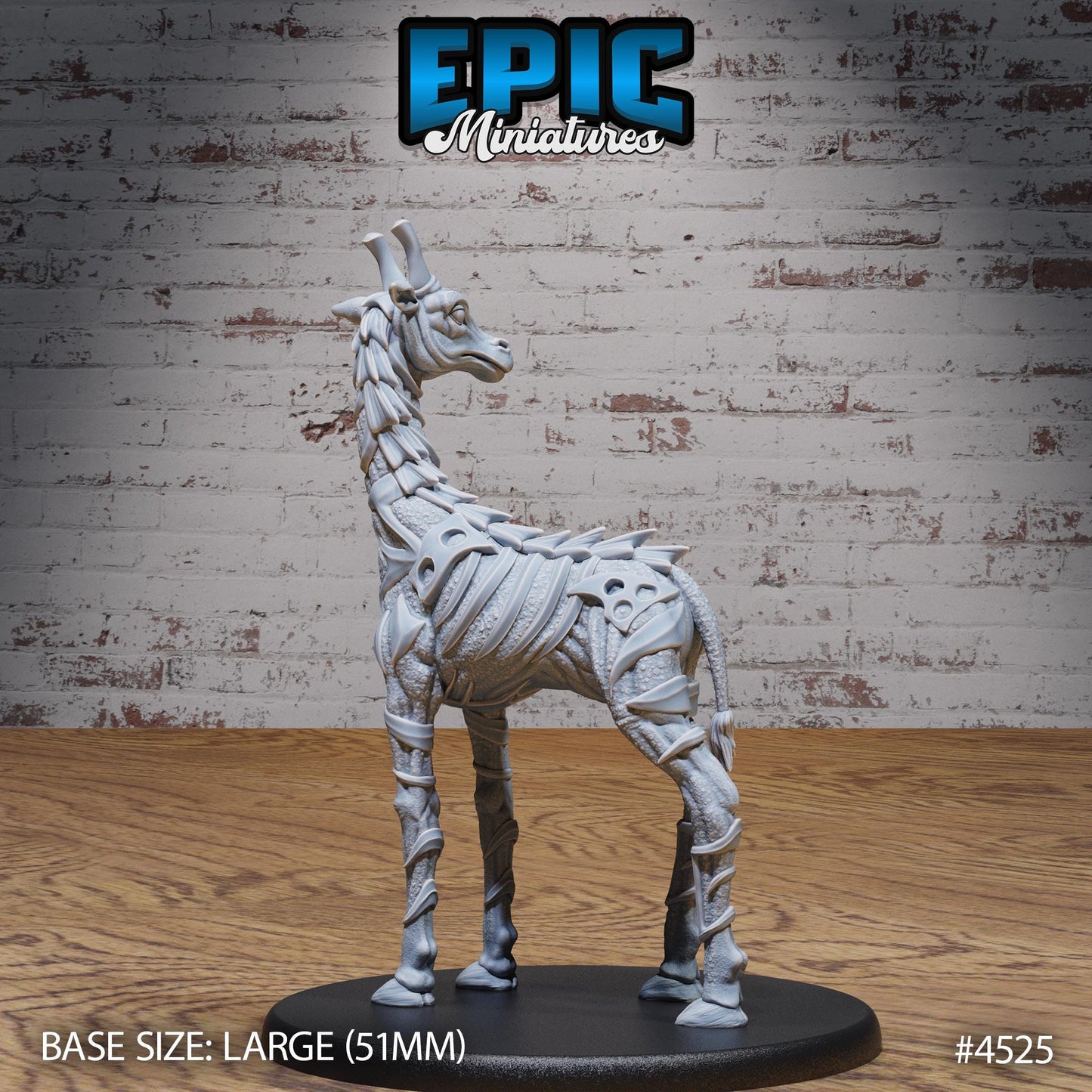 Giraffe Exo Skeleton (3 Variants Available) - Epic Miniatures