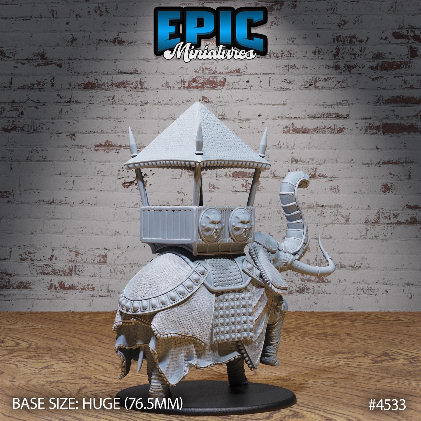 Safari Elephant (3 Variants Available) - Epic Miniatures