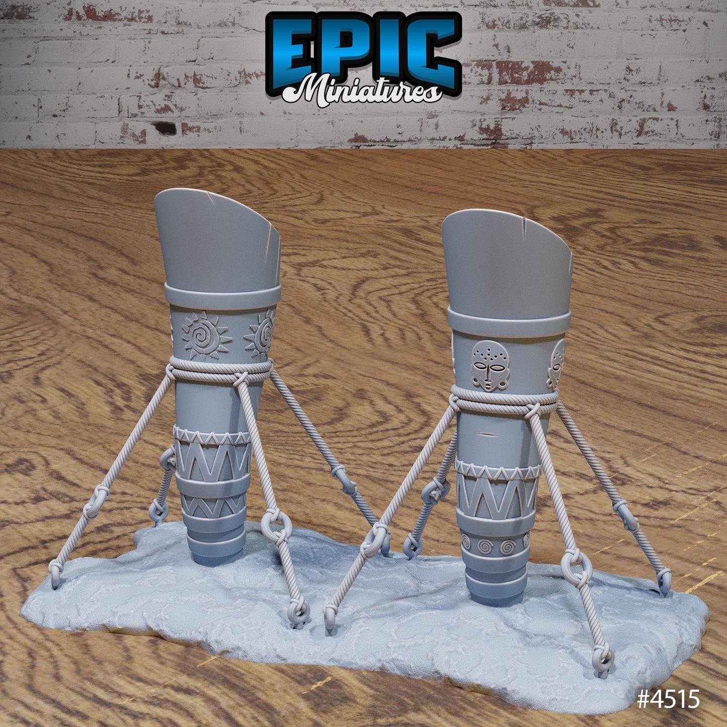 Safari Terrain, Scatter Set 4 (3 Variants Available) - Epic Miniatures