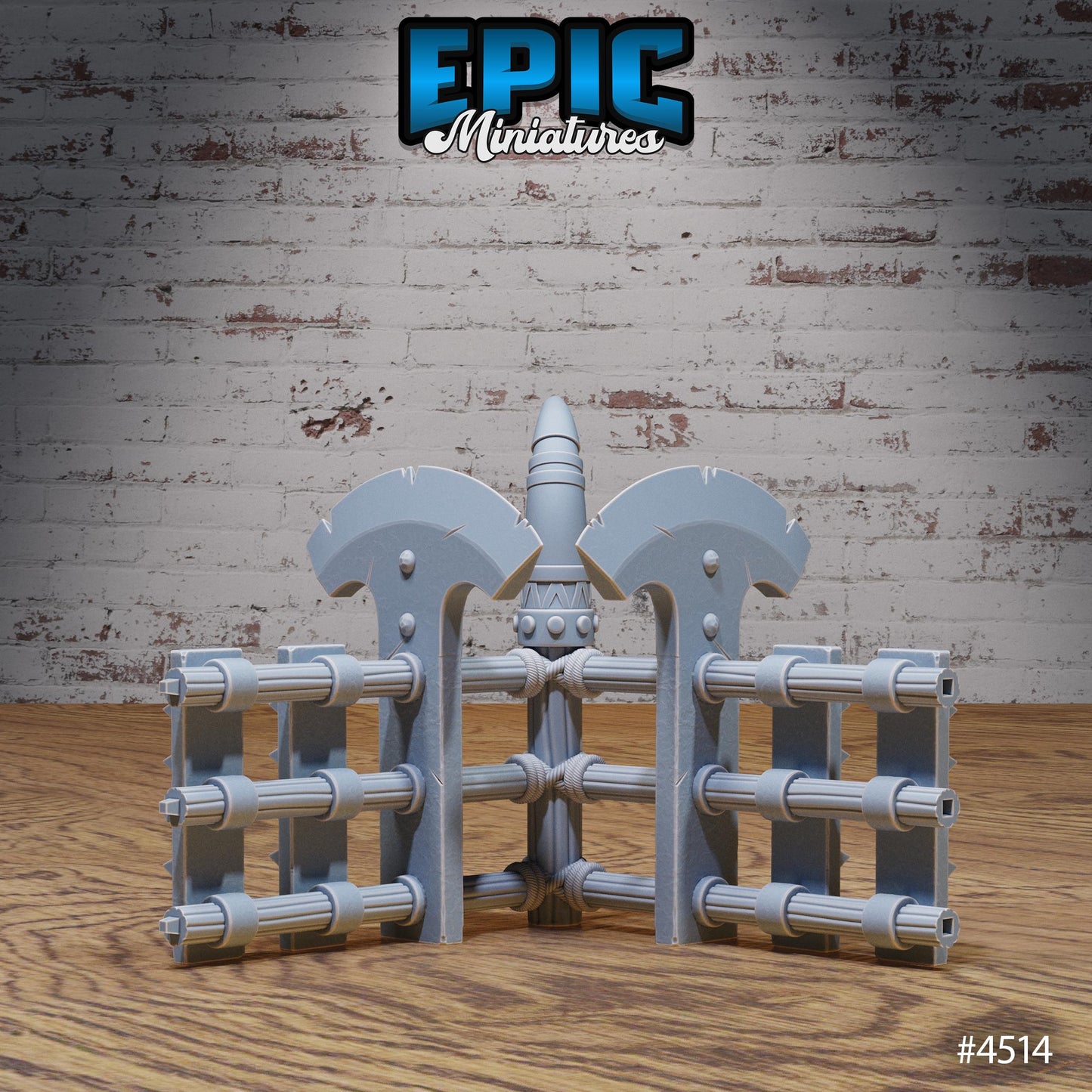Safari Fences, Terrain Set (4 Variants Available) - Epic Miniatures