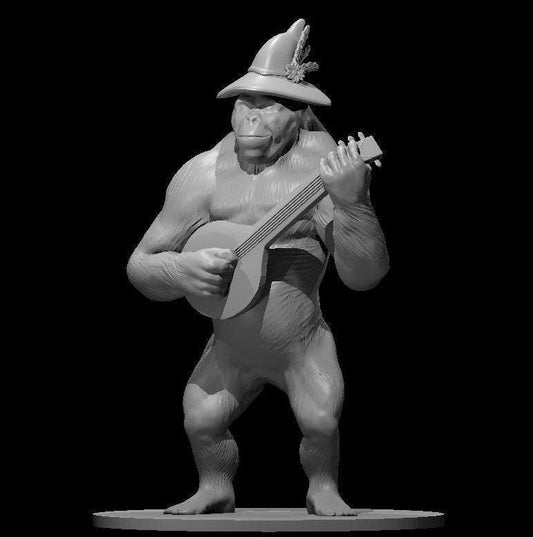 Polymorphed Bard as a Giant Ape - MZ4250