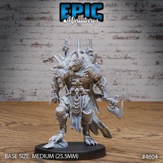 Werewolf Beast King (2 Variants Available) - Epic Miniatures