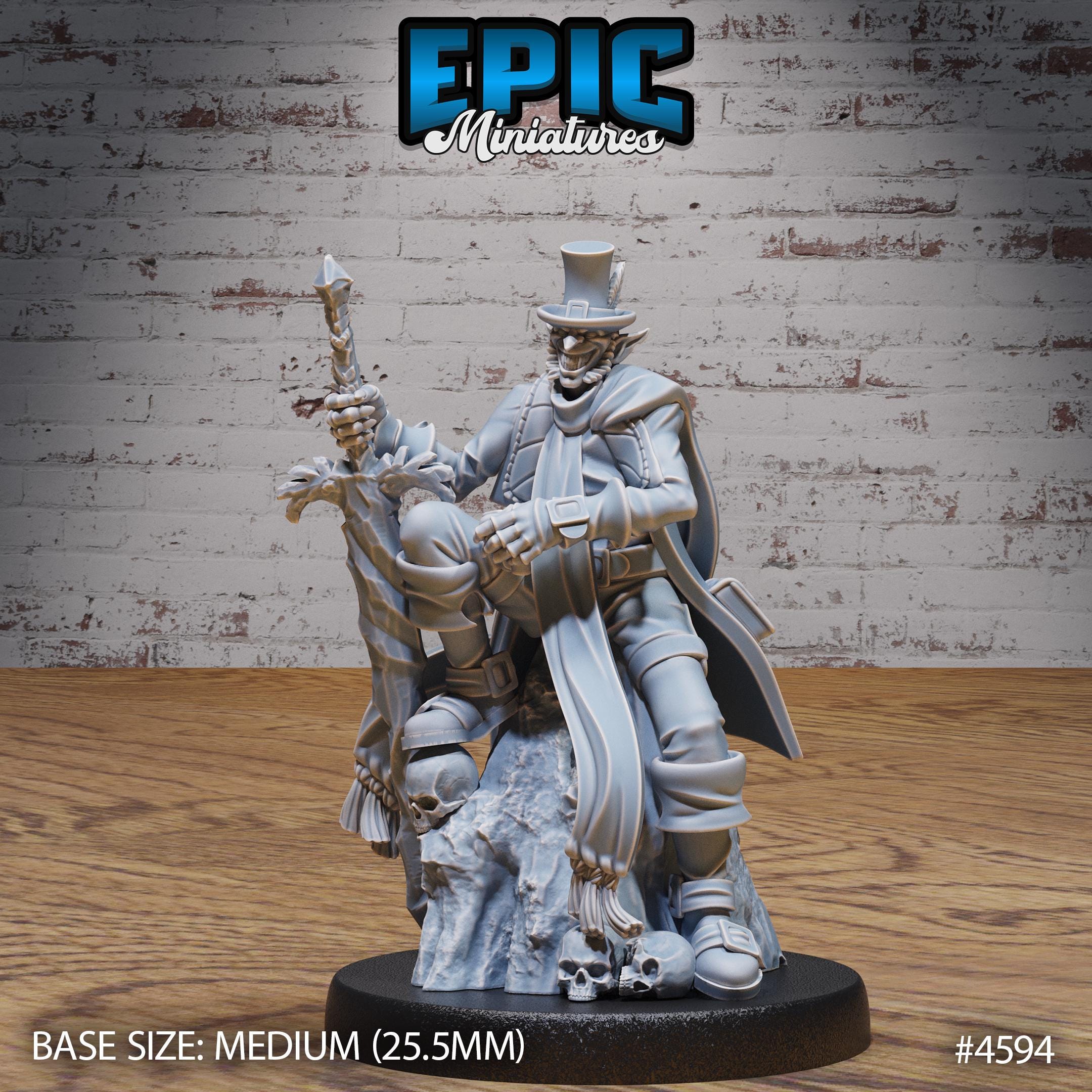 Troll Vampire Lord (3 Variants Available) - Epic Miniatures – Couatl's ...