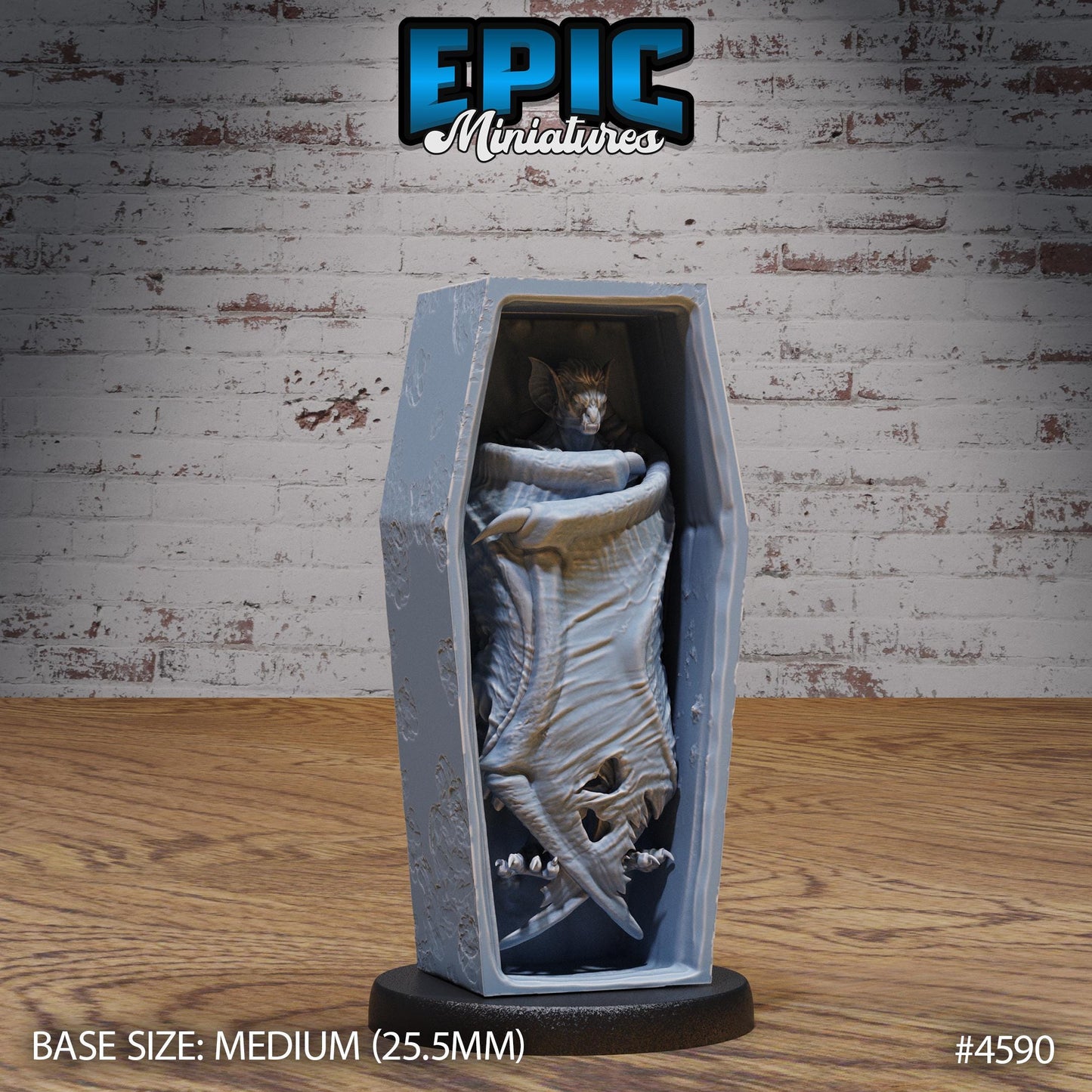 Great Vampire Sleeping (3 Variants Available) - Epic Miniatures