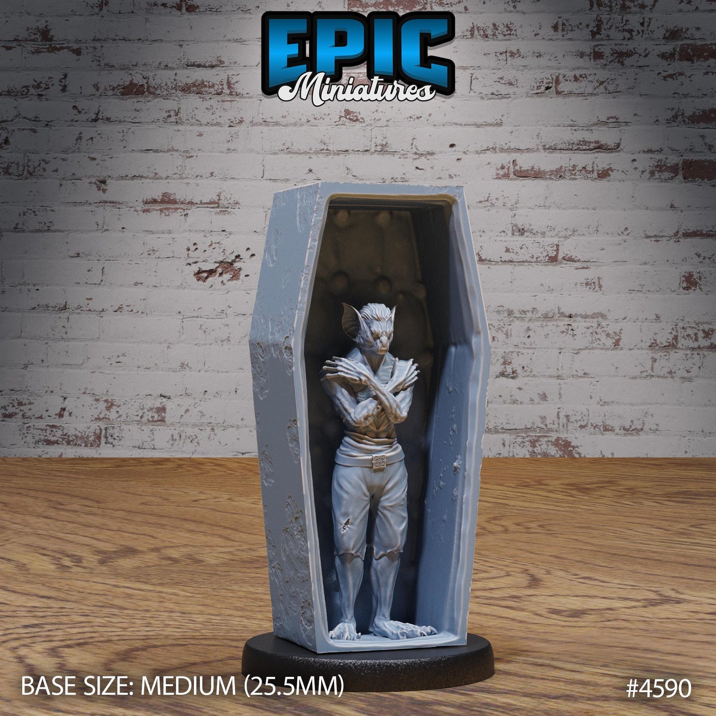 Great Vampire Sleeping (3 Variants Available) - Epic Miniatures