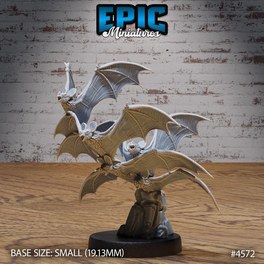 Bat Swarm (2 Variants Available) - Epic Miniatures