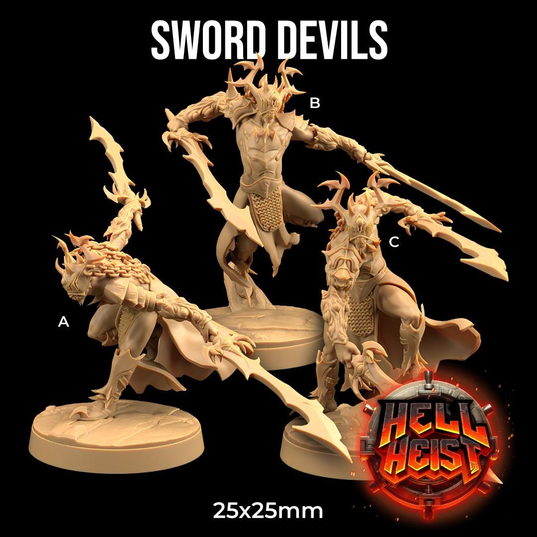 Sword Devil (3 Variants Available) - Dragon Trapper's Lodge