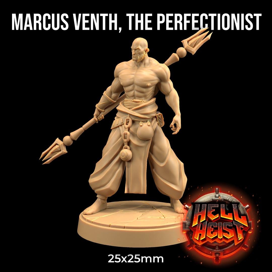 Marcus Venth, the Perfectionist Monk - Dragon Trapper's Lodge