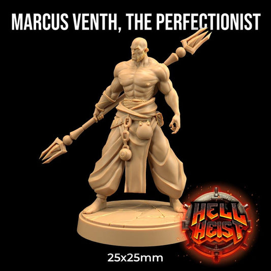 Marcus Venth, the Perfectionist Monk - Dragon Trapper's Lodge