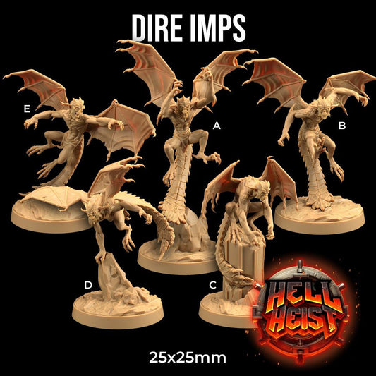 Dire Imps (5 Variants Available) - Dragon Trapper's Lodge