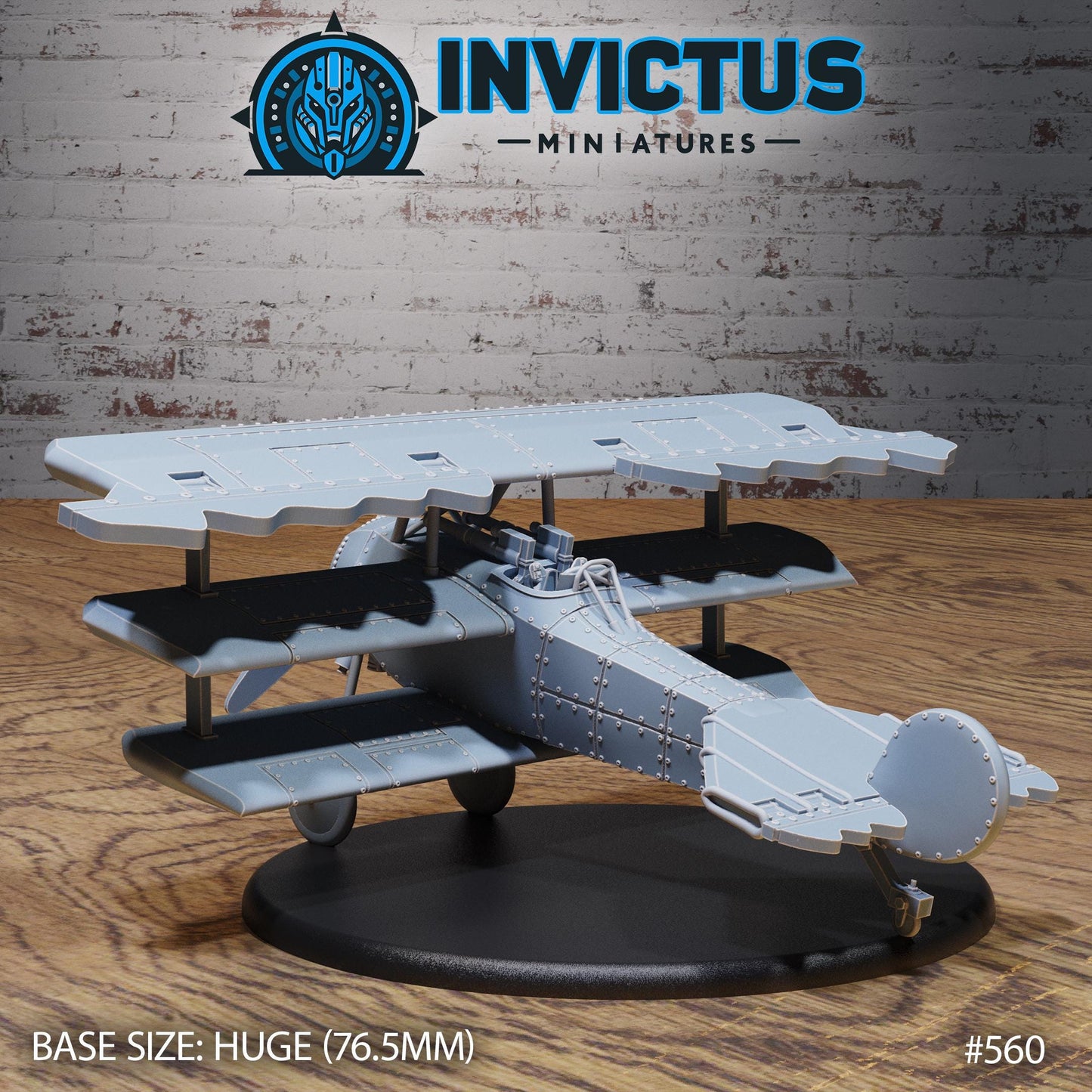 Red Baron Airplane - Invictus Miniatures
