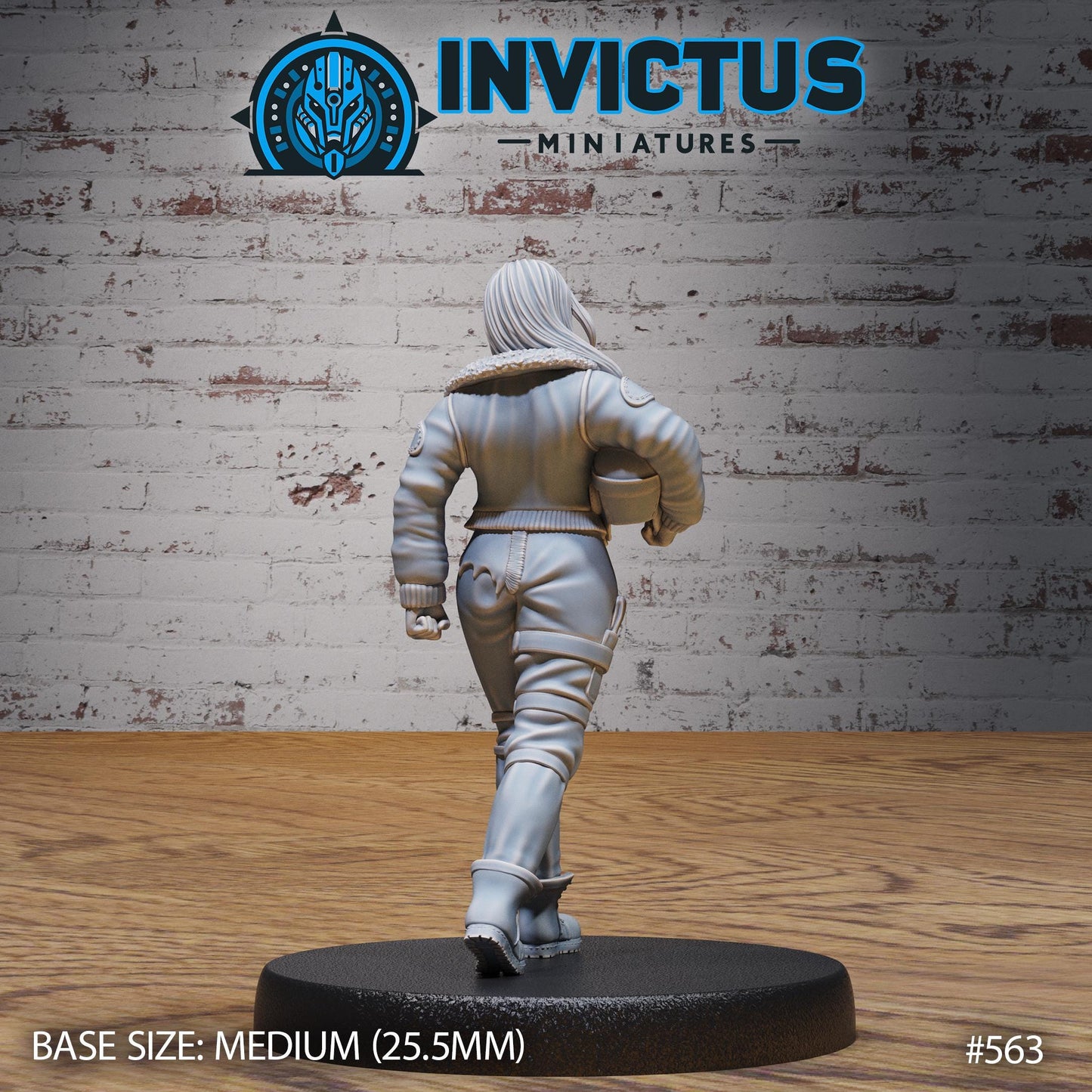 Aviator Girl (3 Variants Available) - Invictus Miniatures