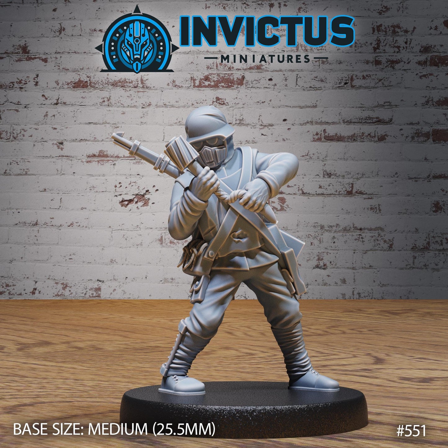 Genesis Soldier, Set 2 (3 Variants Available) - Invictus Miniatures