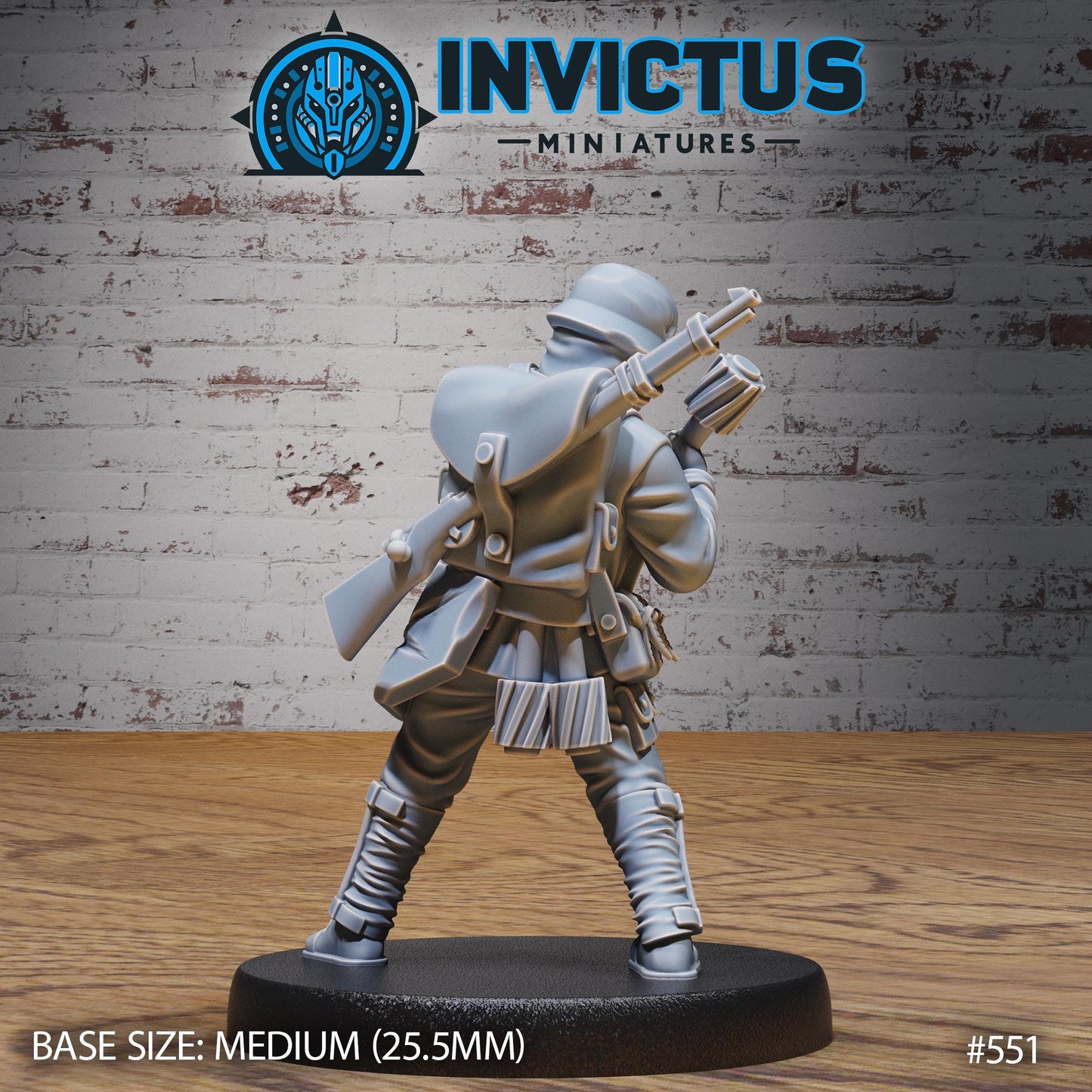 Genesis Soldier, Set 2 (3 Variants Available) - Invictus Miniatures