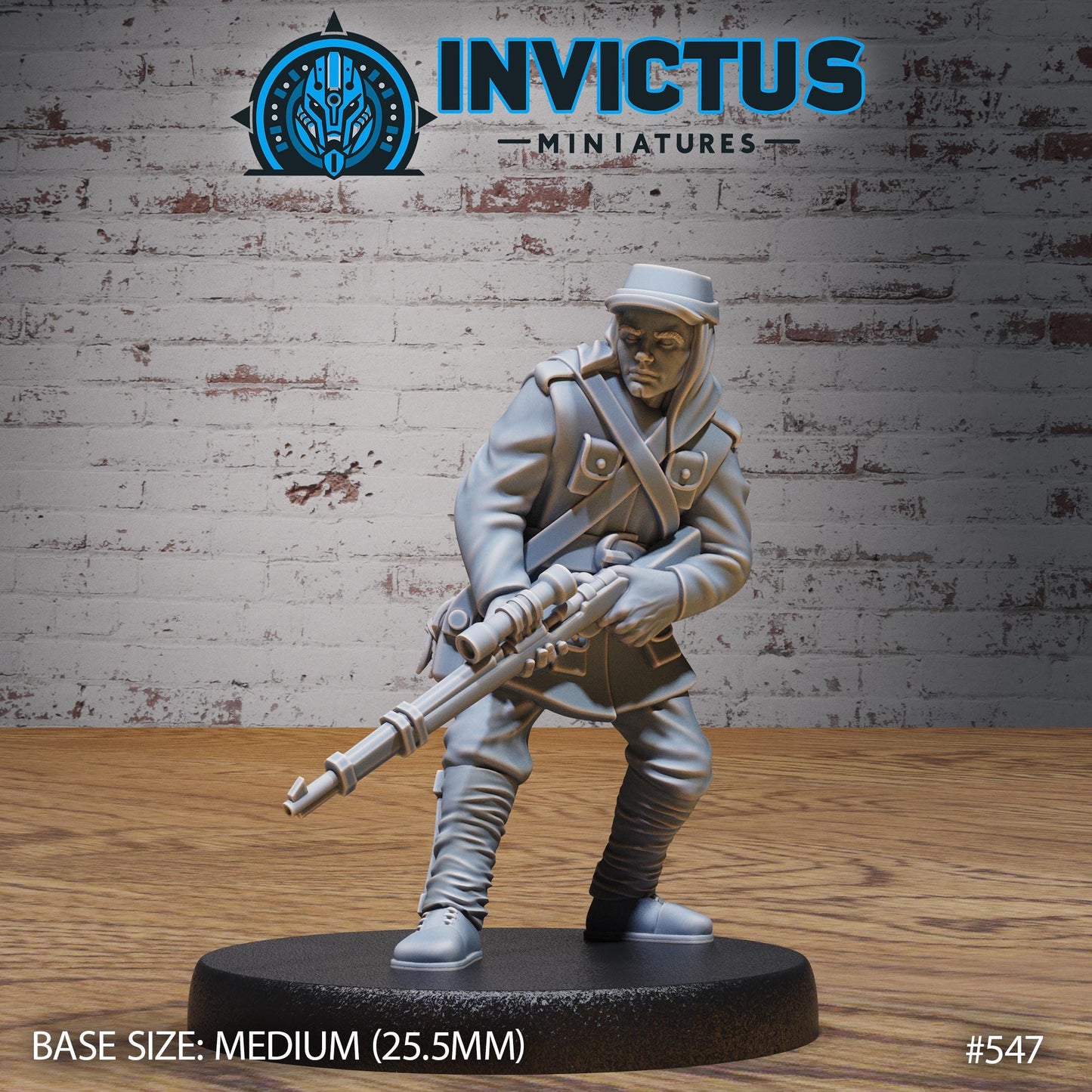 Genesis Soldier, Set 1 (4 Variants Available) - Invictus Miniatures