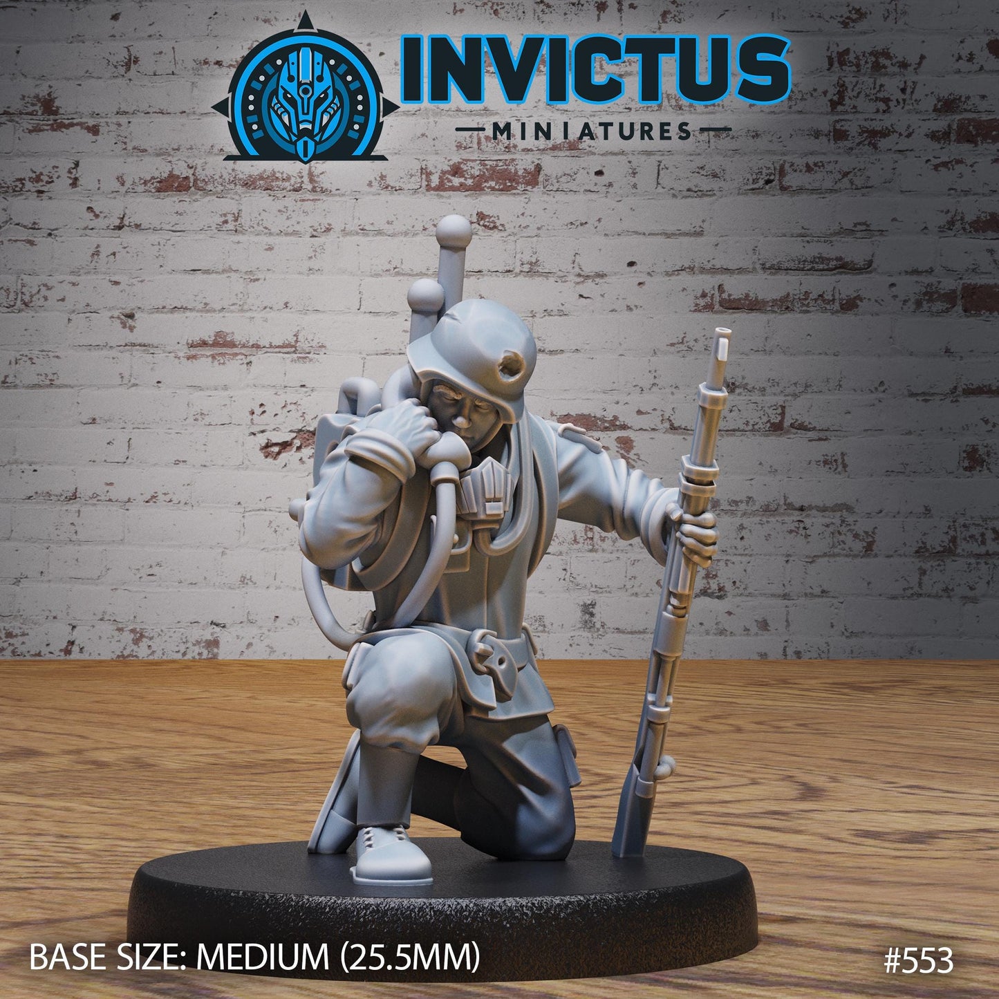 Genesis Soldier, Set 2 (3 Variants Available) - Invictus Miniatures