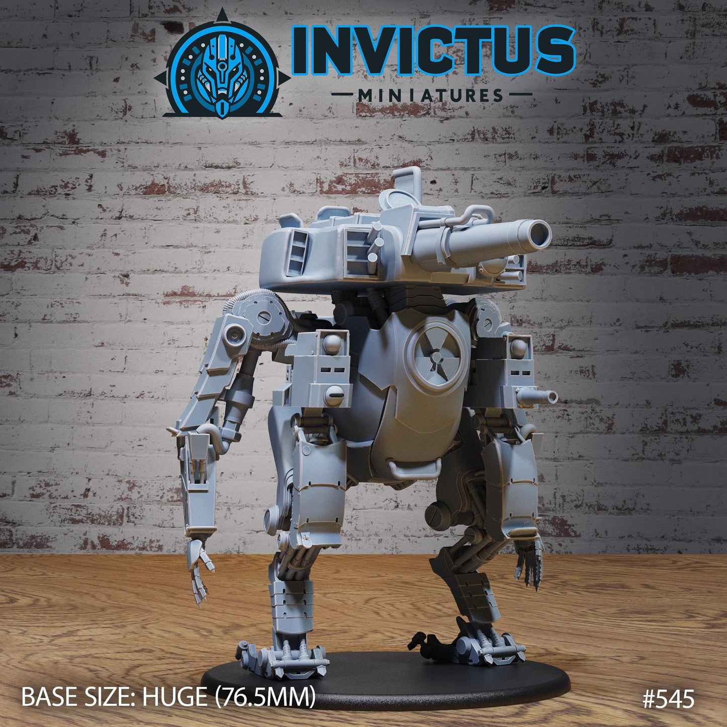 Bipedal War Cannon (3 Variants Available) - Invictus Miniatures