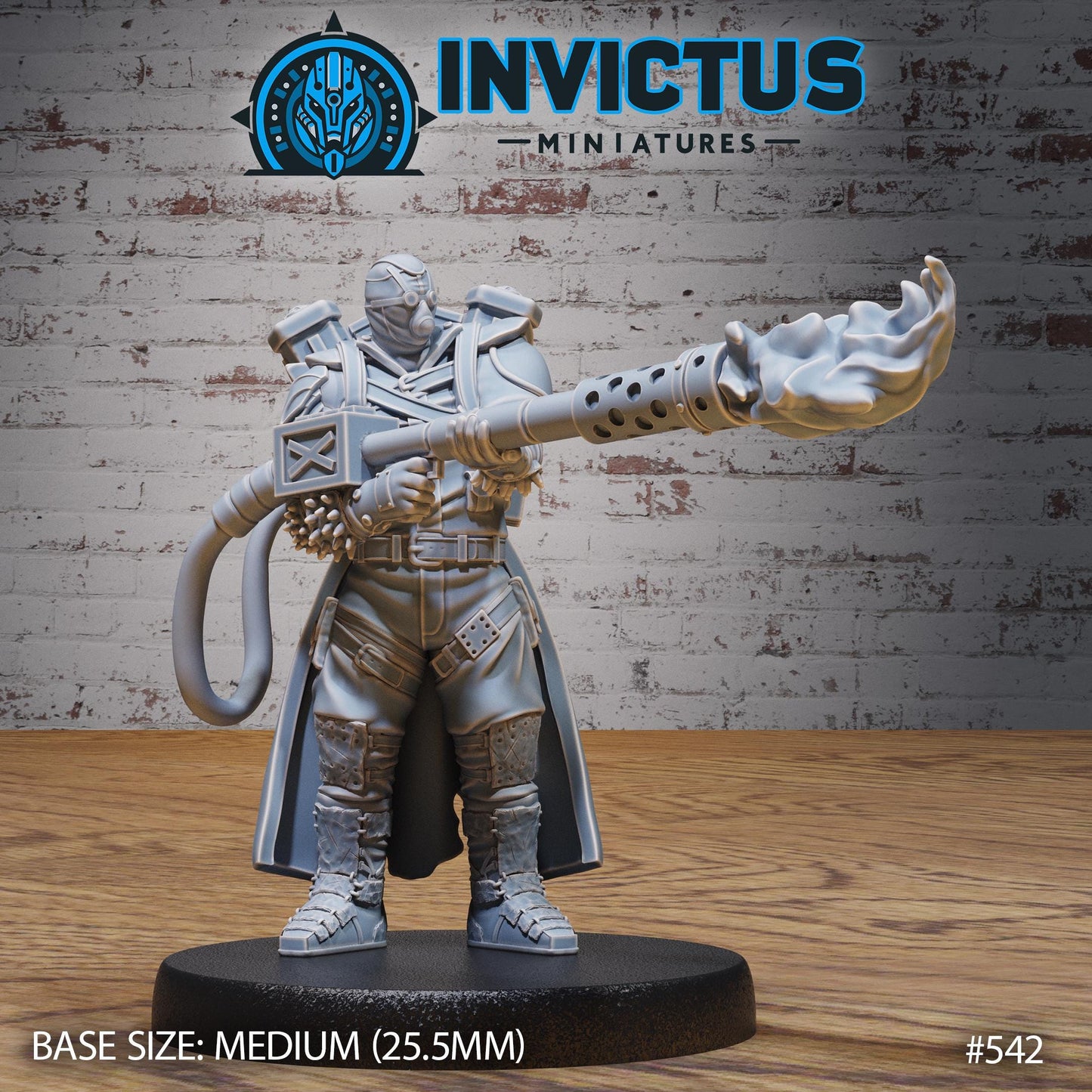 Pyro Troopers (3 Variants Available) - Invictus Miniatures