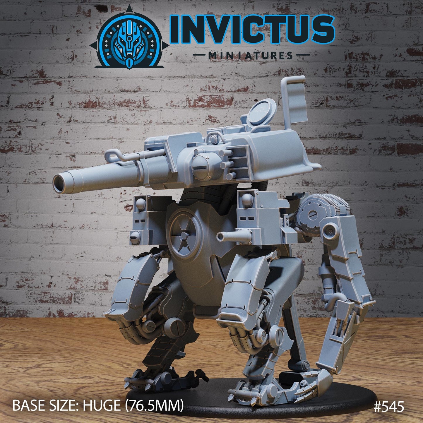 Bipedal War Cannon (3 Variants Available) - Invictus Miniatures