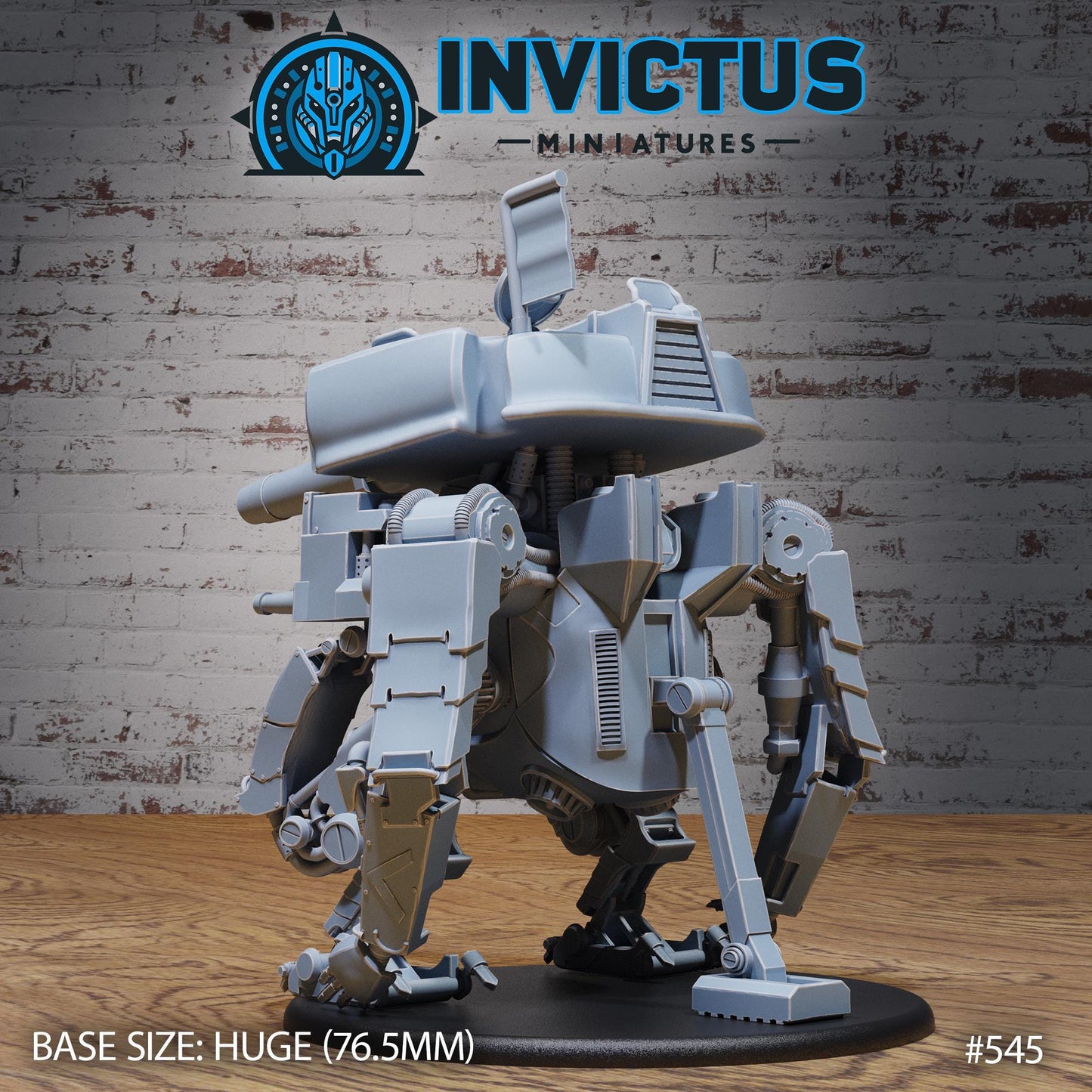 Bipedal War Cannon (3 Variants Available) - Invictus Miniatures