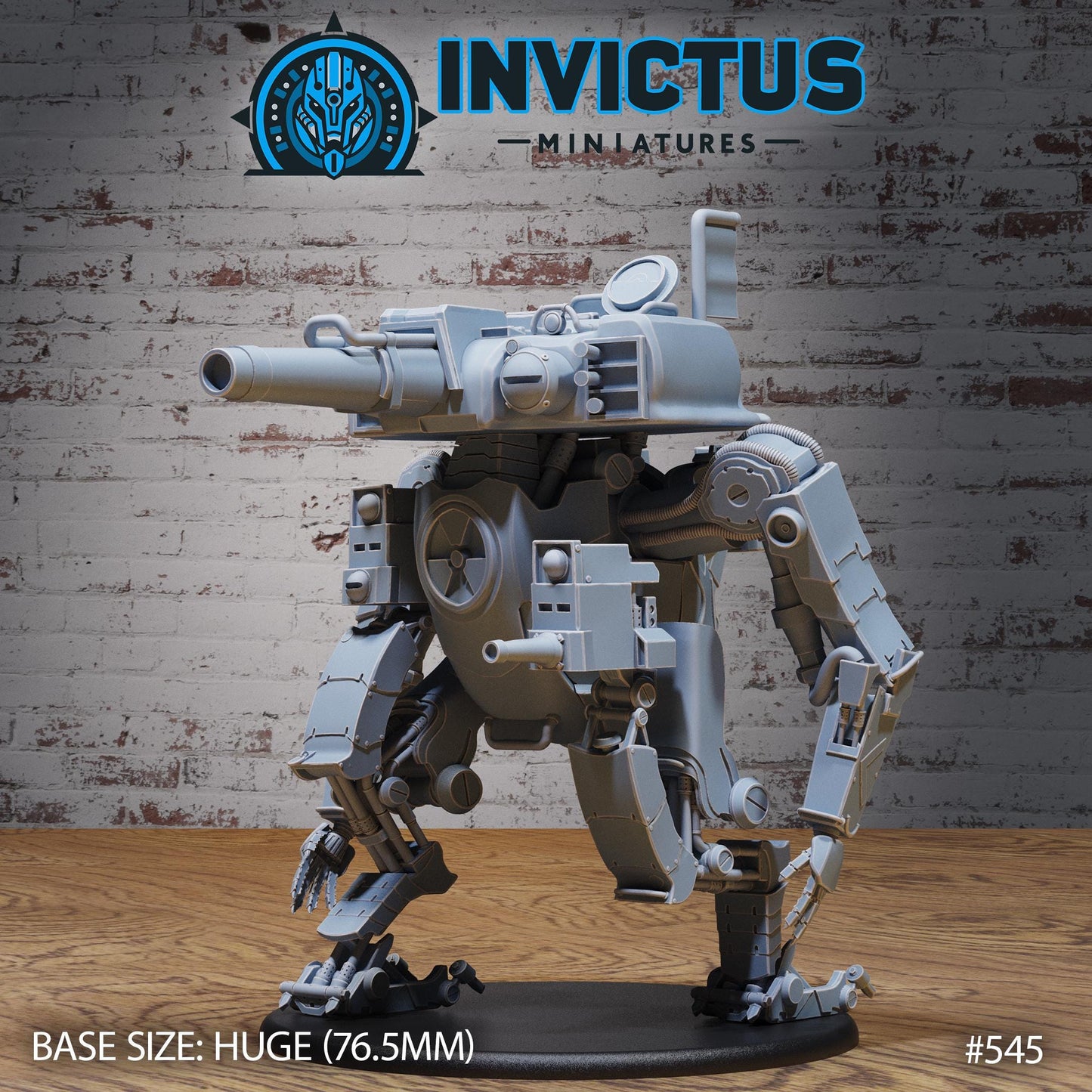 Bipedal War Cannon (3 Variants Available) - Invictus Miniatures