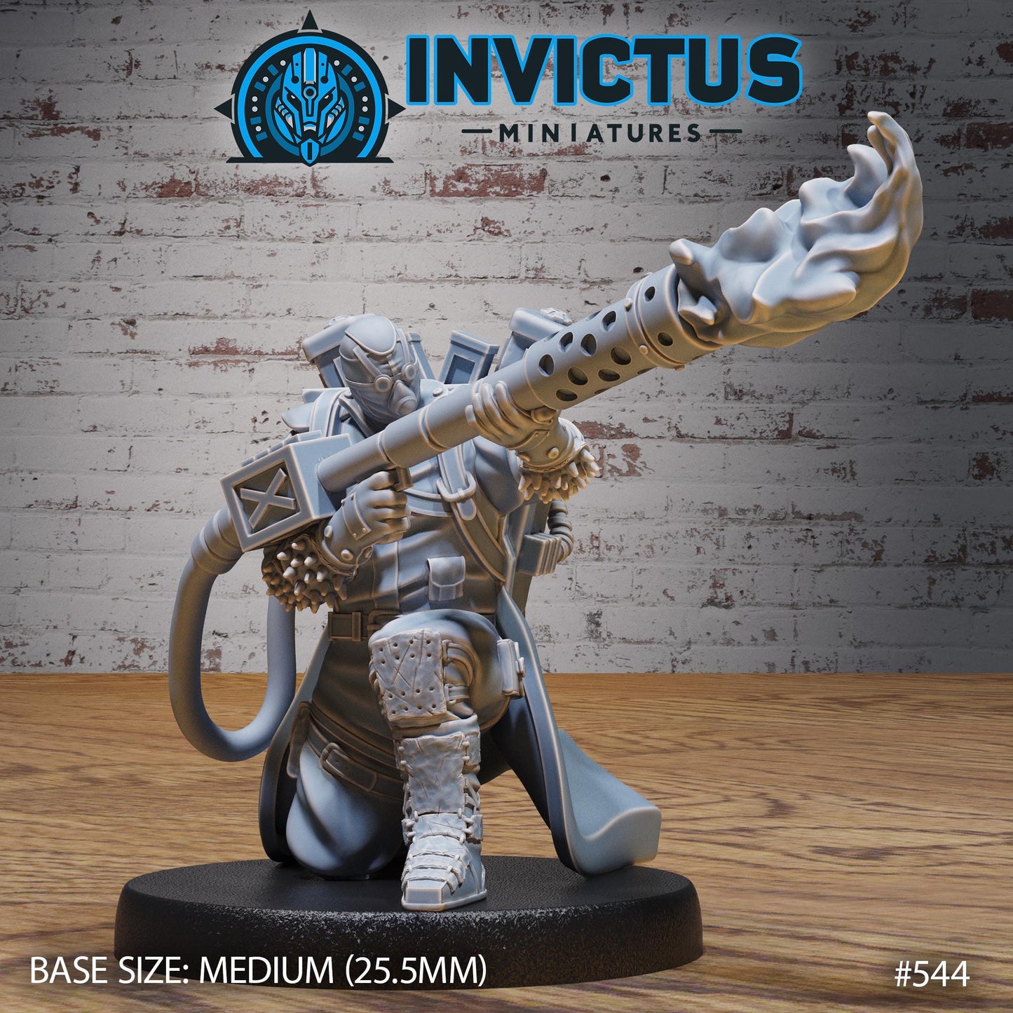 Pyro Troopers (3 Variants Available) - Invictus Miniatures