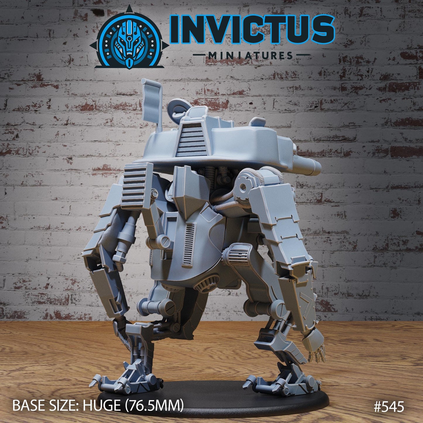 Bipedal War Cannon (3 Variants Available) - Invictus Miniatures