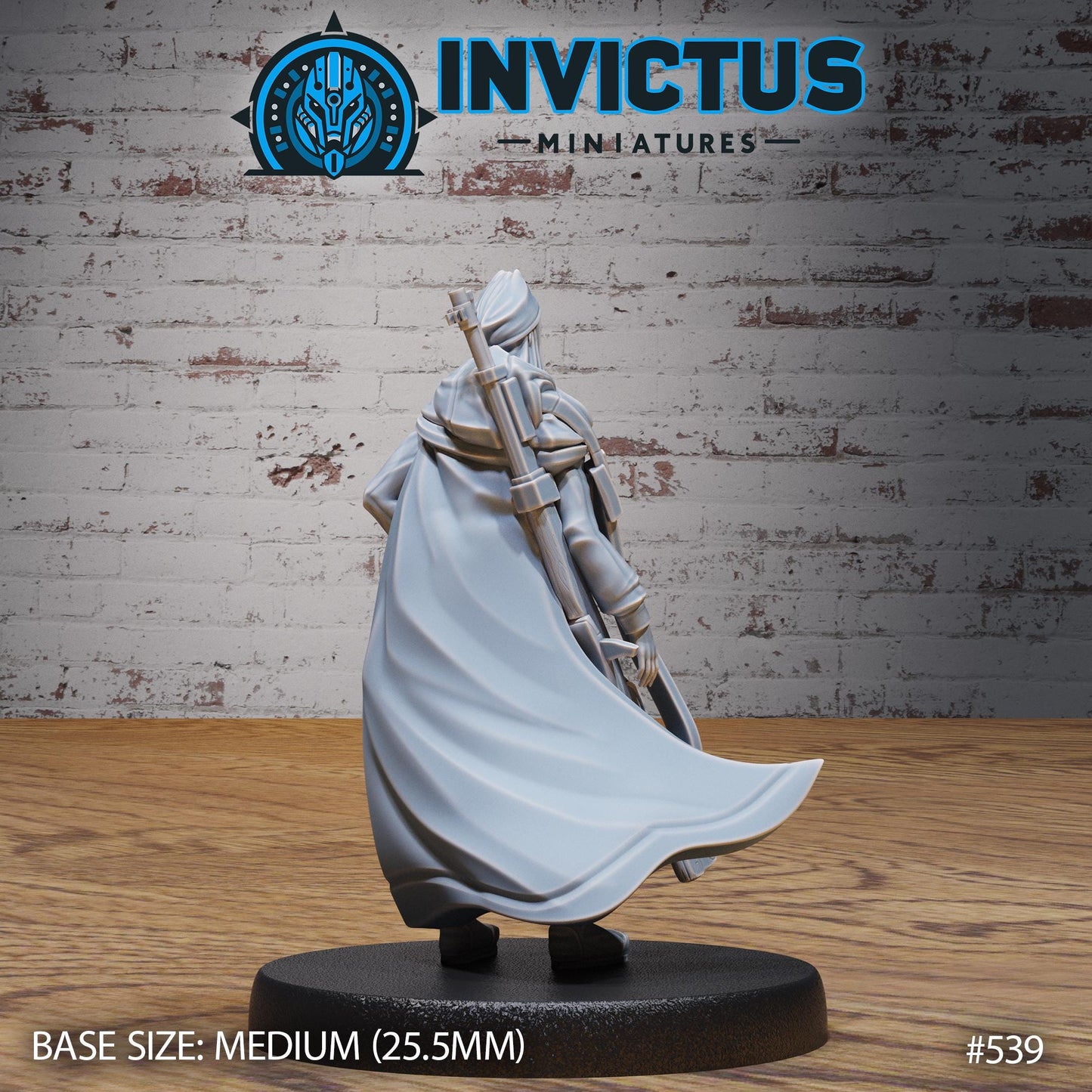 Female Soldier (3 Variants Available) - Invictus Miniatures