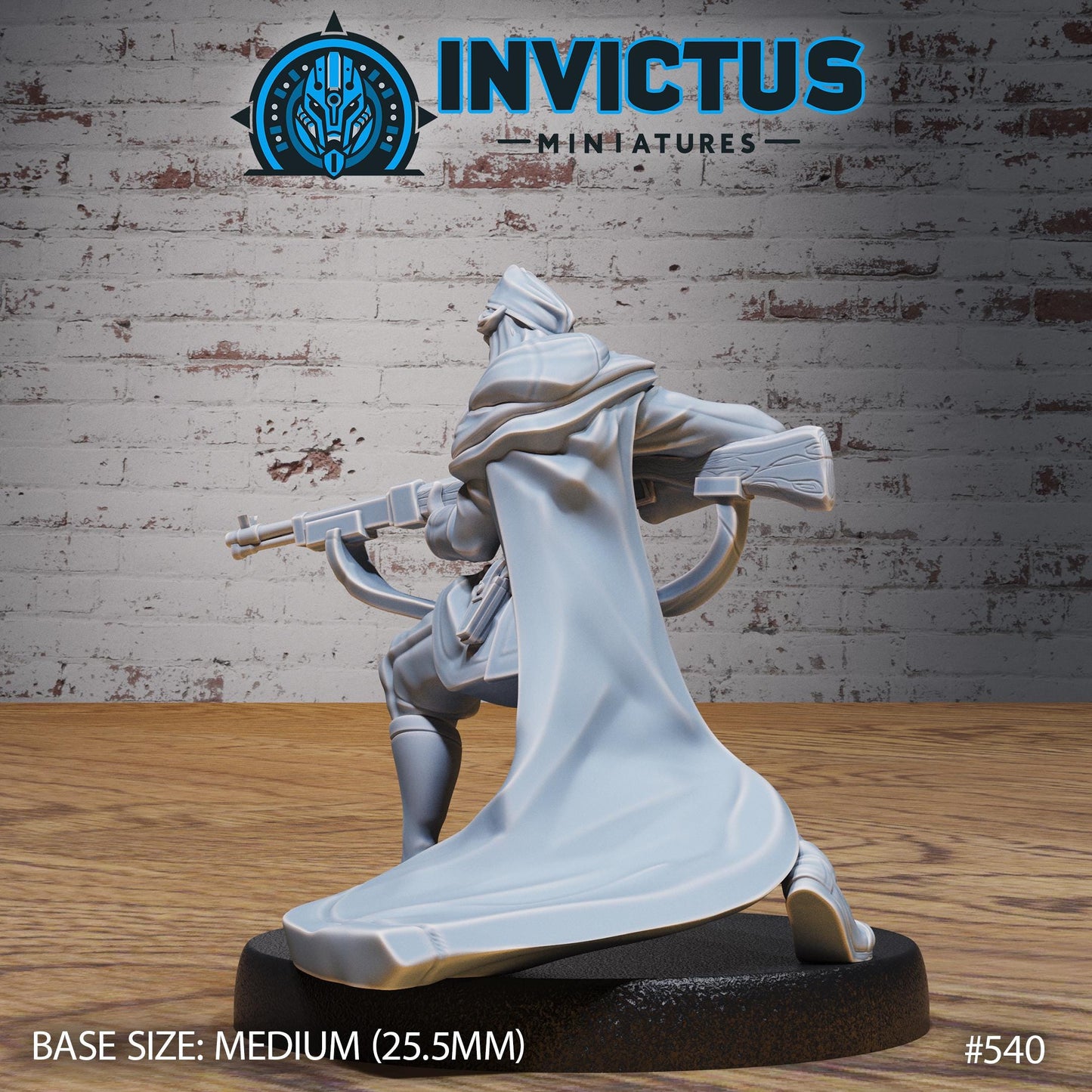 Female Soldier (3 Variants Available) - Invictus Miniatures