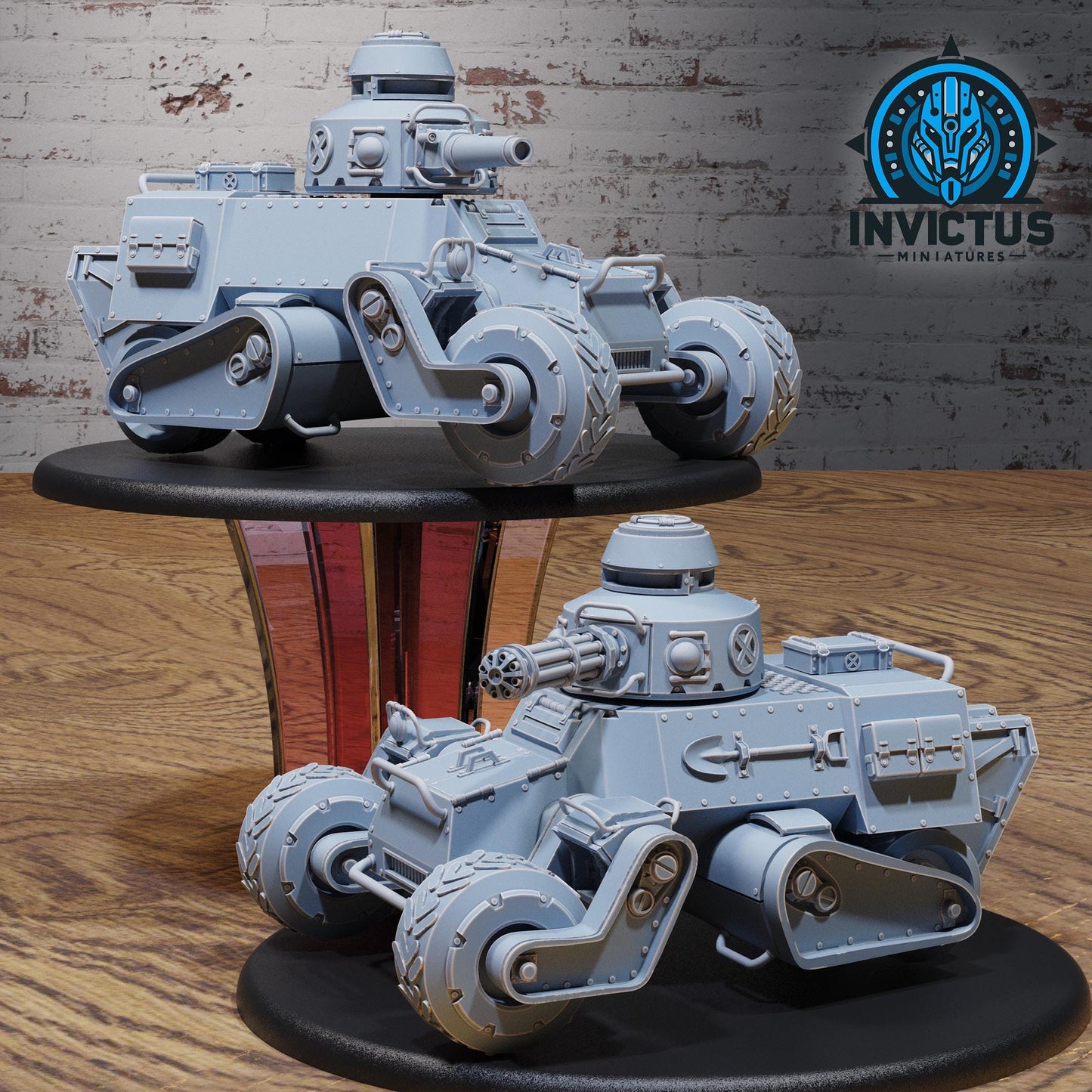 Neo Light Tank (2 Variants Available) - Invictus Miniatures