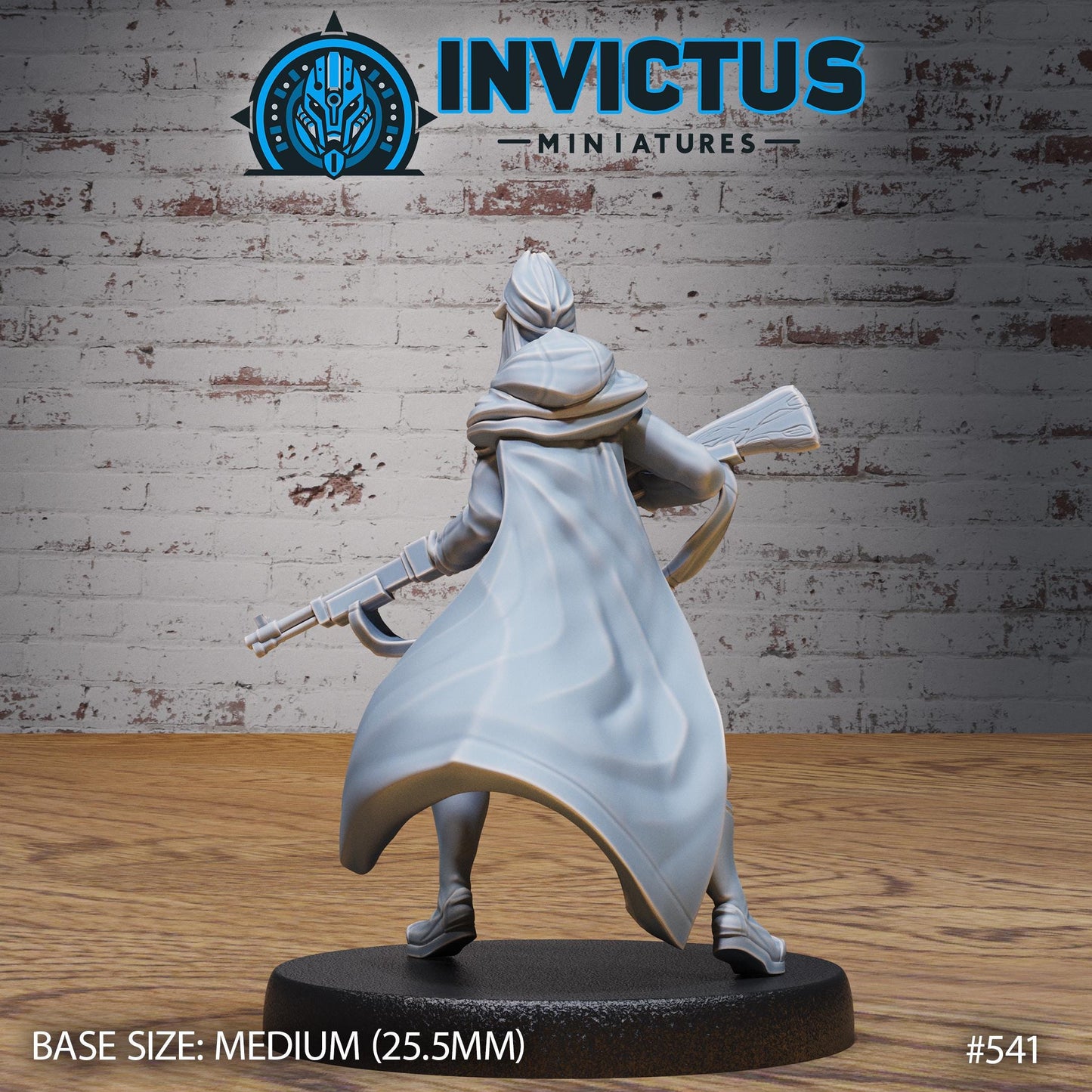 Female Soldier (3 Variants Available) - Invictus Miniatures