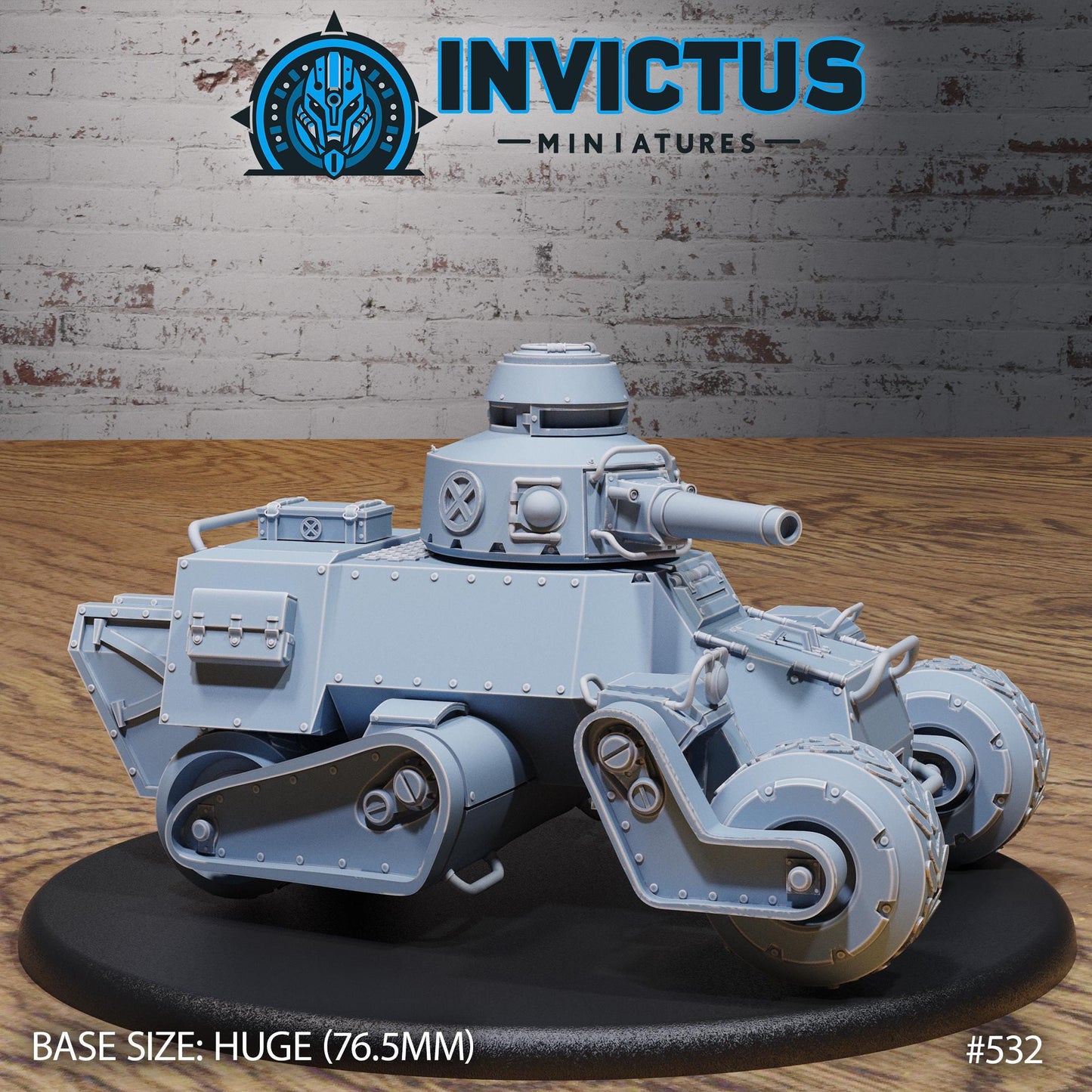 Neo Light Tank (2 Variants Available) - Invictus Miniatures