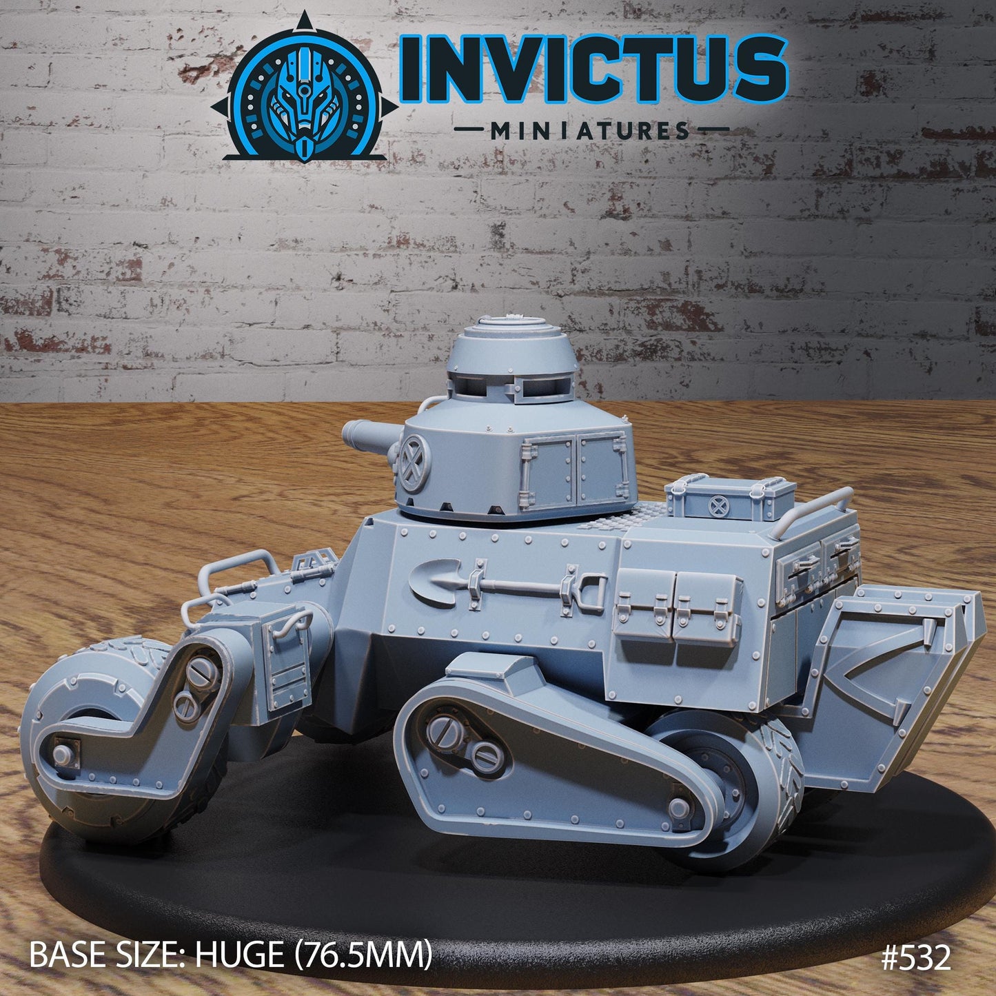 Neo Light Tank (2 Variants Available) - Invictus Miniatures