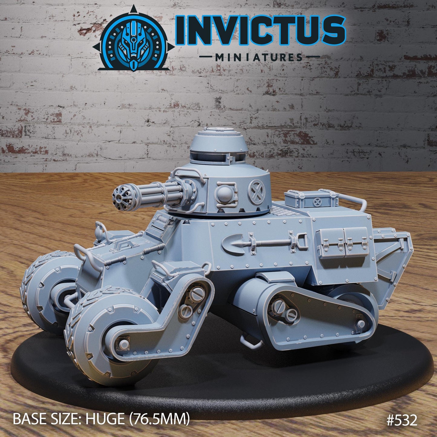 Neo Light Tank (2 Variants Available) - Invictus Miniatures