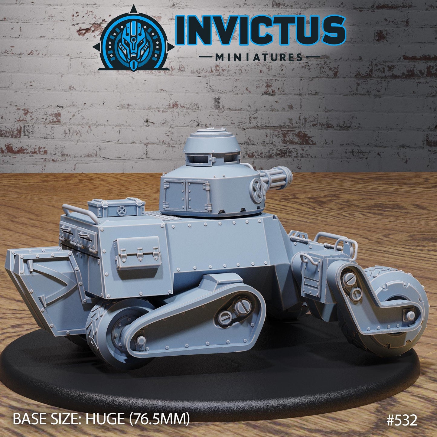 Neo Light Tank (2 Variants Available) - Invictus Miniatures