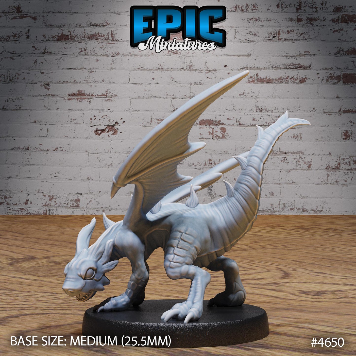 Light Dragon Wyrmling (3 Variants Available) - Epic Miniatures