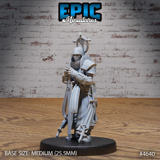 Inquisitor Knight (3 Variants Available) - Epic Miniatures