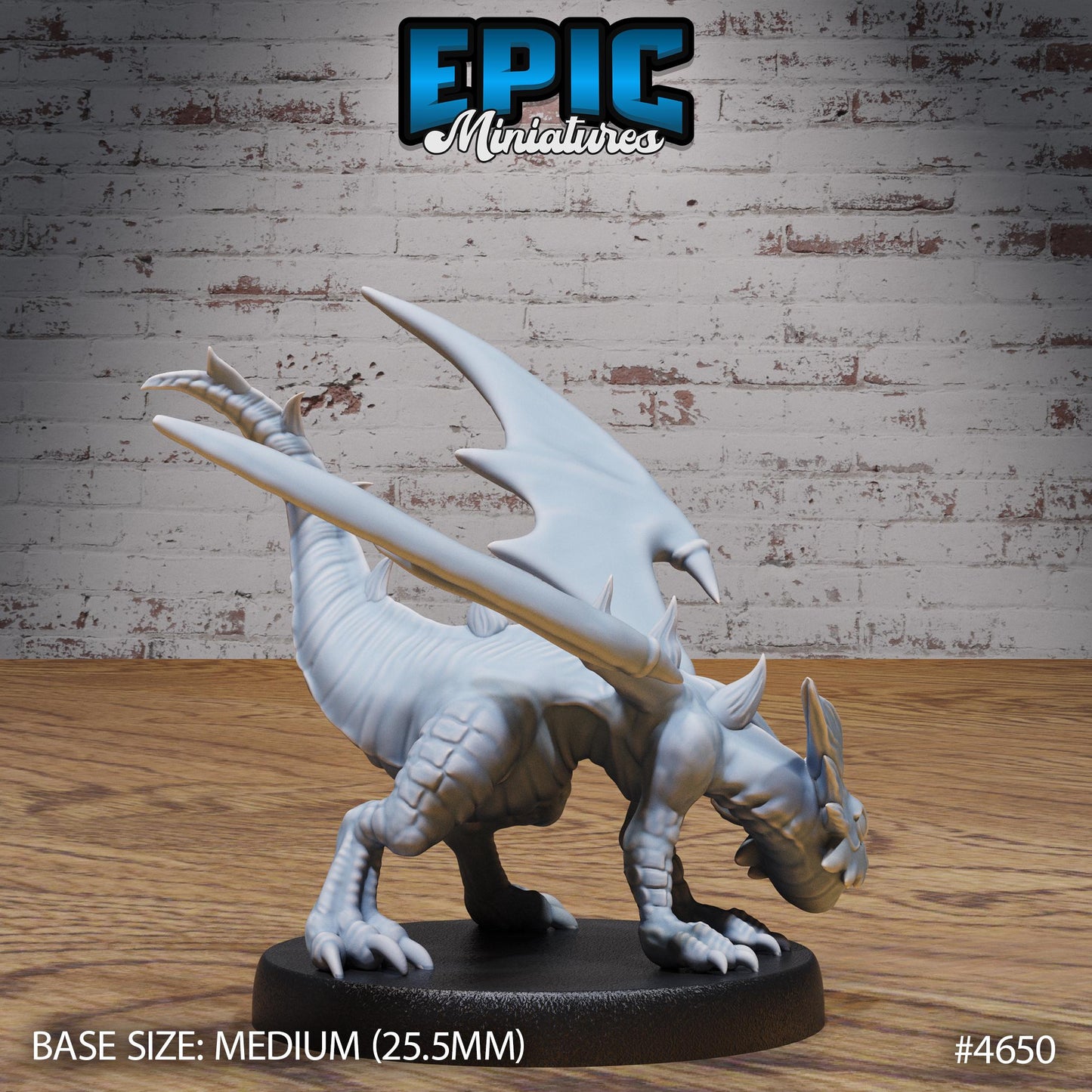 Light Dragon Wyrmling (3 Variants Available) - Epic Miniatures