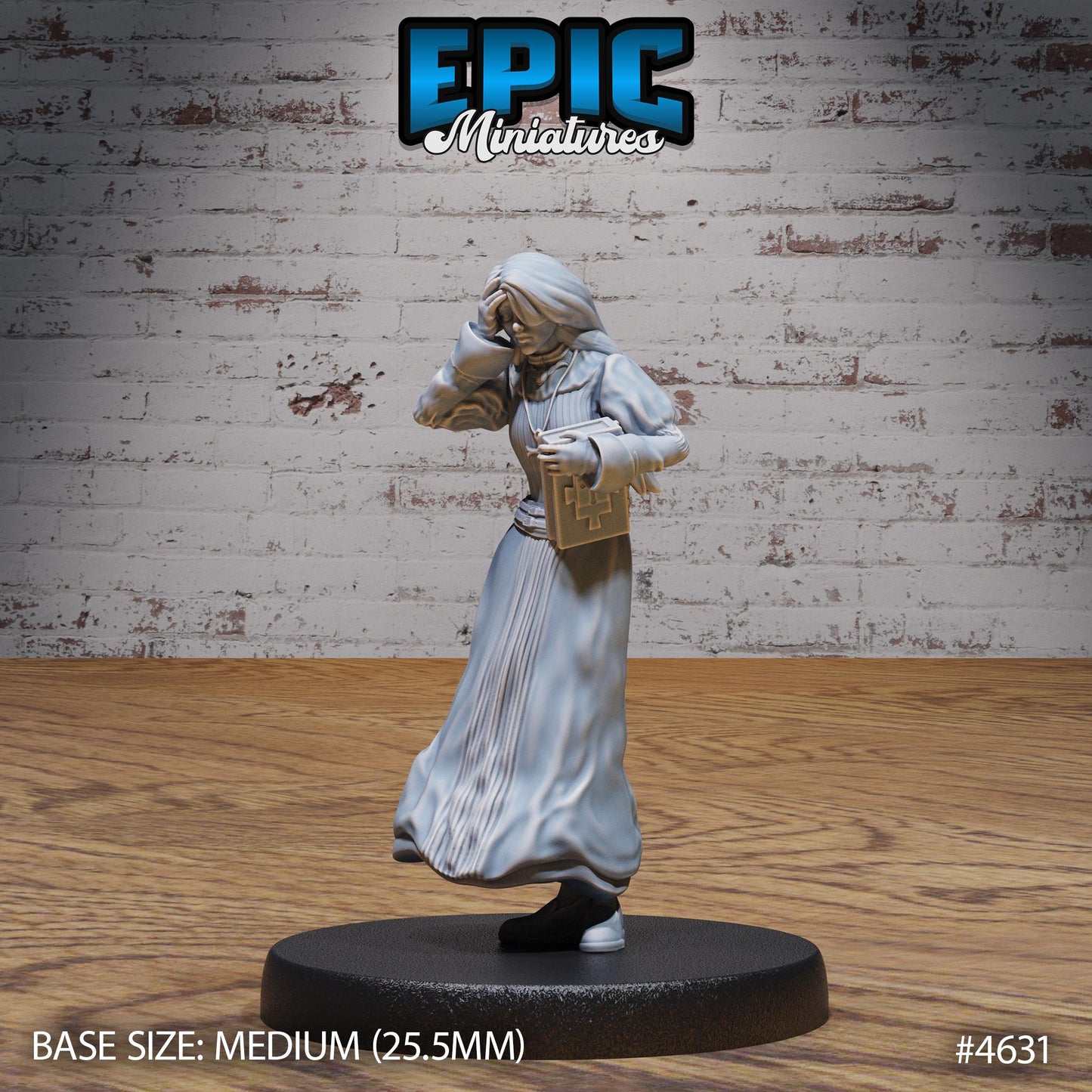Possessed Nun (3 Variants Available) - Epic Miniatures