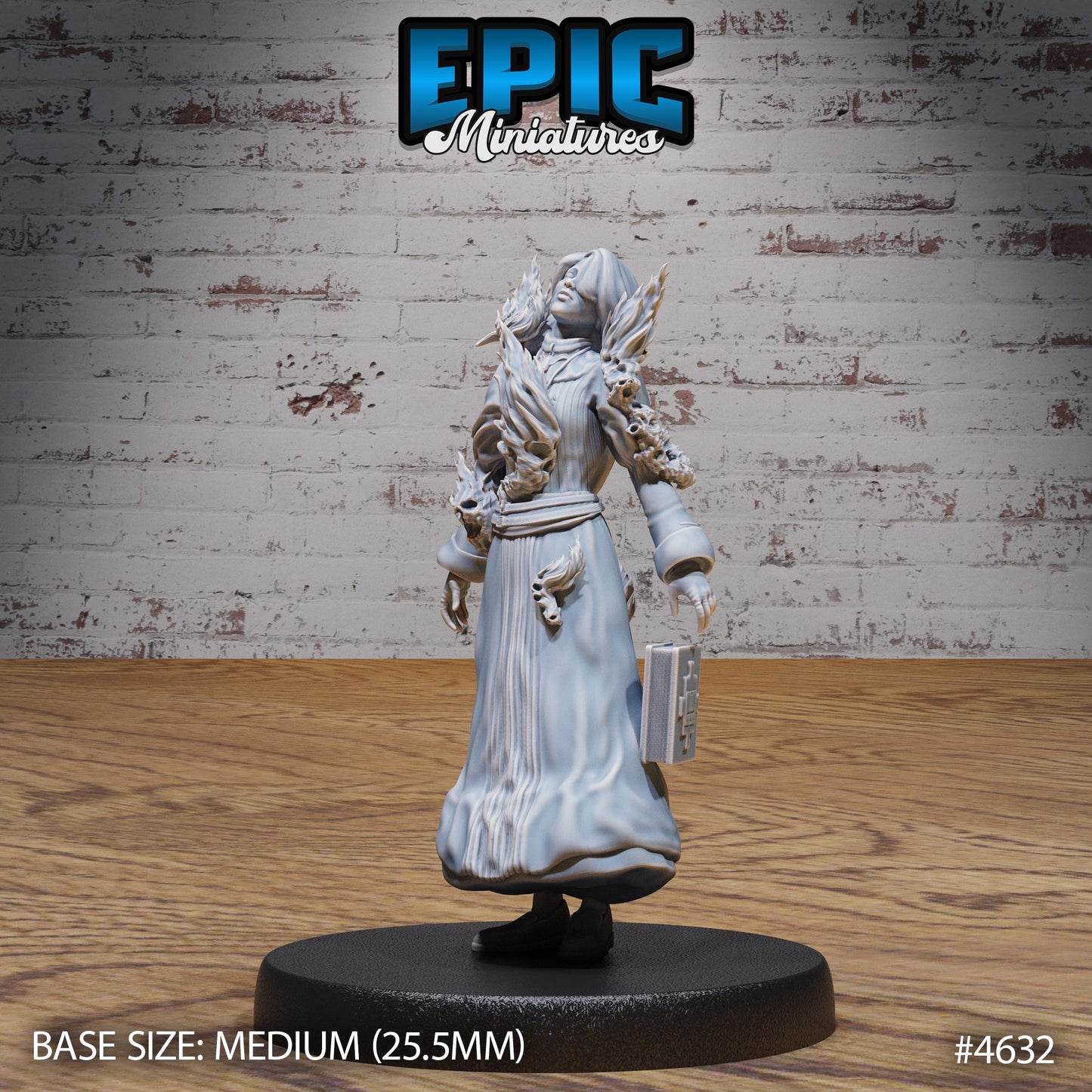 Possessed Nun (3 Variants Available) - Epic Miniatures