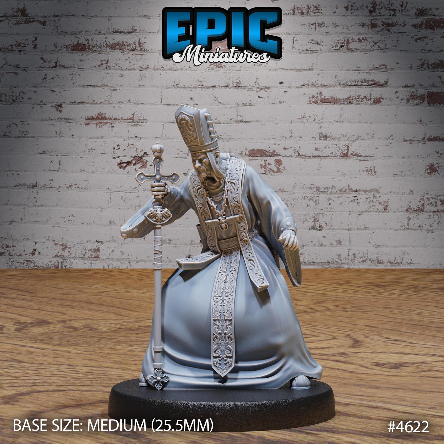 Fallen Bishop (4 Variants Available) - Epic Miniatures