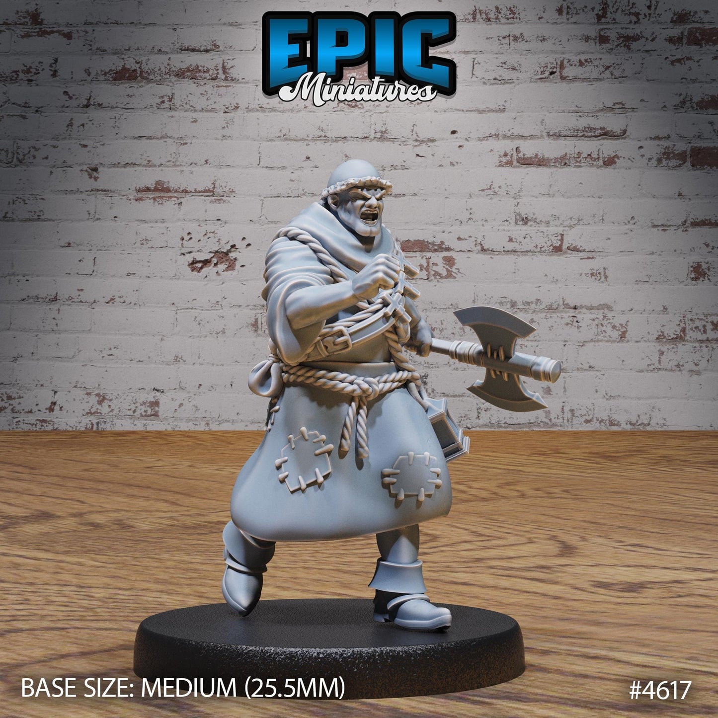Medieval Cleric Monk (3 Variants Available) - Epic Miniatures