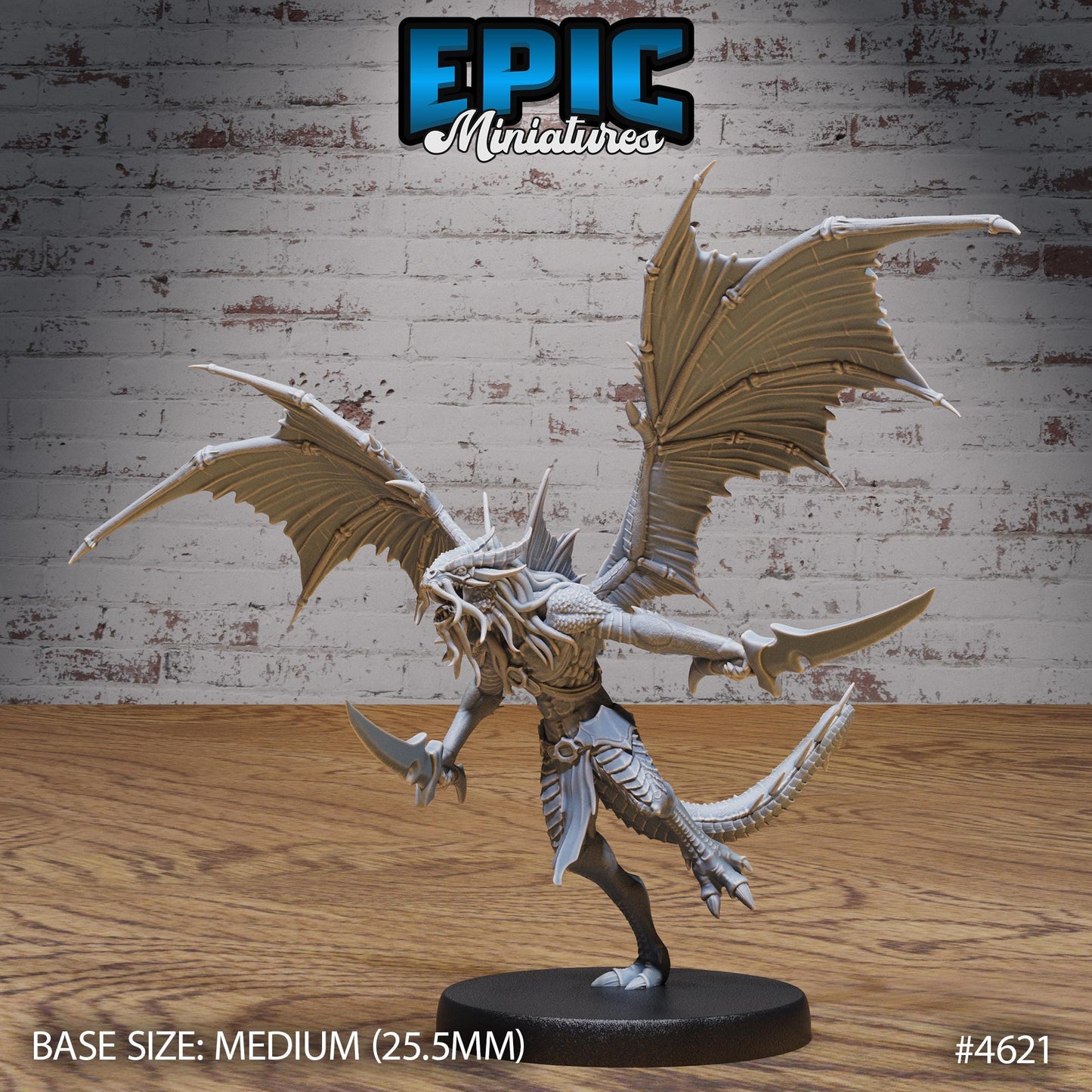 Draconic Demon Gold (3 Variants Available) - Epic Miniatures