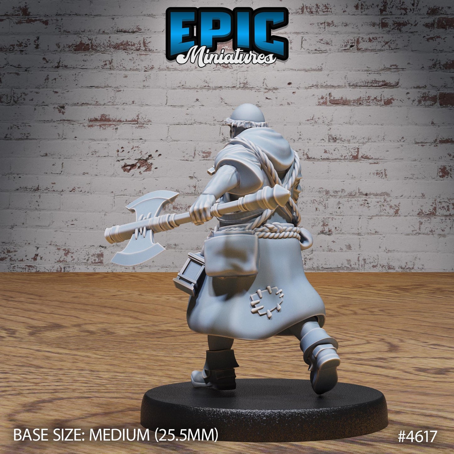 Medieval Cleric Monk (3 Variants Available) - Epic Miniatures