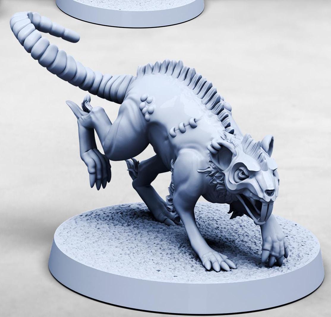 Ash Desert Rats (2 Variants Available) - Print Minis