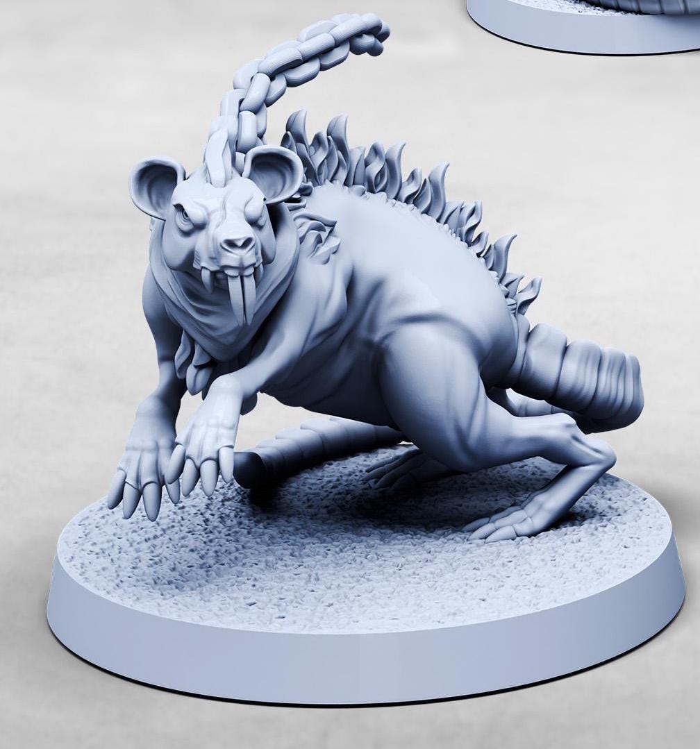 Ash Desert Rats (2 Variants Available) - Print Minis