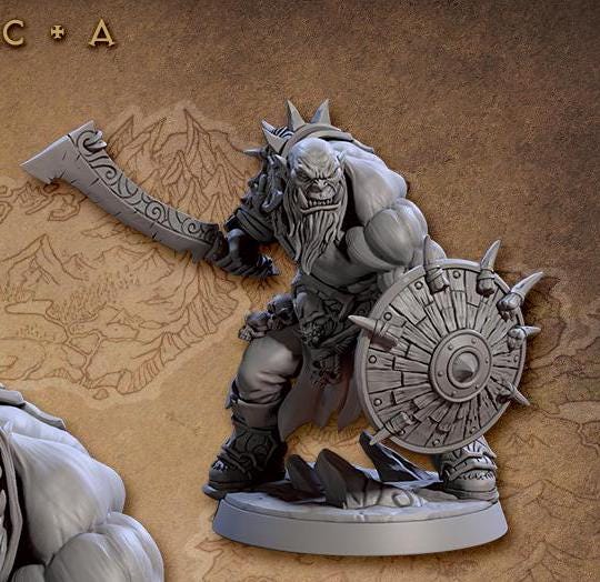 Blackcrag Mountain Orcs, Kit 2 (6 Variants Available) - Artisan Guild