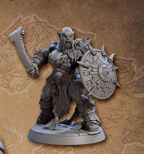 Blackcrag Mountain Orcs, Kit 2 (6 Variants Available) - Artisan Guild