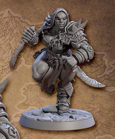 Blackcrag Mountain Orcs, Kit 2 (6 Variants Available) - Artisan Guild